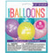 UNIQUE PARTY FAVORS Kids Birthday Unicorn Galaxy Printed Latex Balloons, Yellow, Pink, Purple and blue, 12 Inches, 8 Count