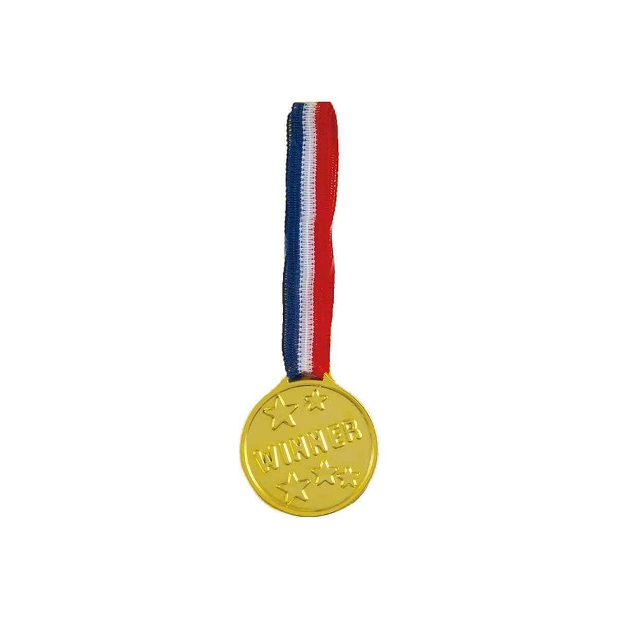 Buy Kids Birthday Winner gold medals, 24 per package sold at Party Expert