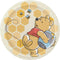 UNIQUE PARTY FAVORS Kids Birthday Winnie the Pooh Lunch Paper Plates, 9 in, 8 Count
