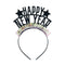 UNIQUE PARTY FAVORS New Year Headband with Iridescent Fringe, Assortment, 1 Count 011179465514