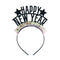 UNIQUE PARTY FAVORS New Year Headband with Iridescent Fringe, Assortment, 1 Count 011179465514