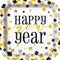 Buy New Year Hello 2021 - Plates 9 In. 8/pkg sold at Party Expert