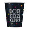 Buy New Year Neon Dots New Year's - Cups 9 Oz. 8/pkg sold at Party Expert