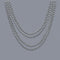Buy Party Supplies Metallic Beads - Silver 32 In /4 Pkg sold at Party Expert