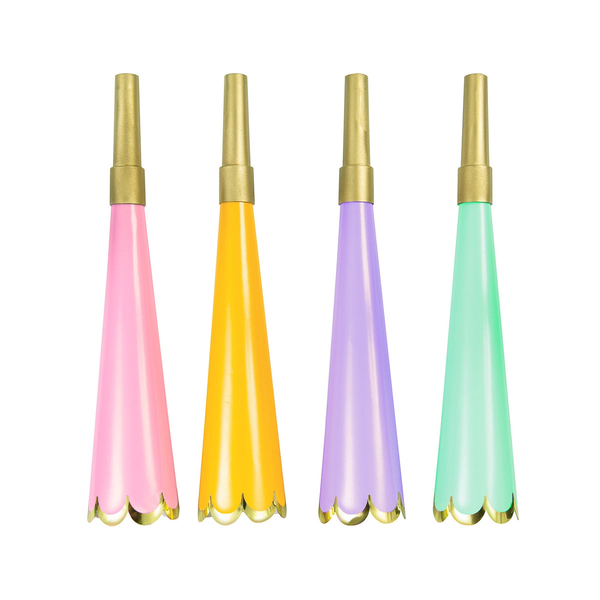 UNIQUE PARTY FAVORS Party Supplies Pastel Blowouts, 4 Count