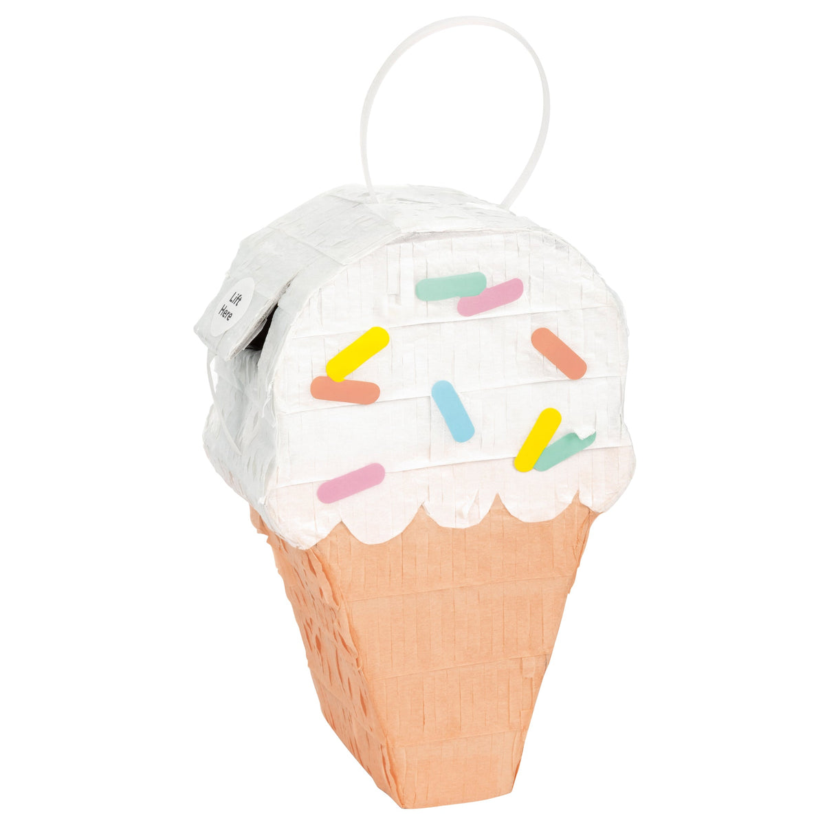 UNIQUE PARTY FAVORS Pinatas Mini Ice Cream Favour Piñata, 1 Count