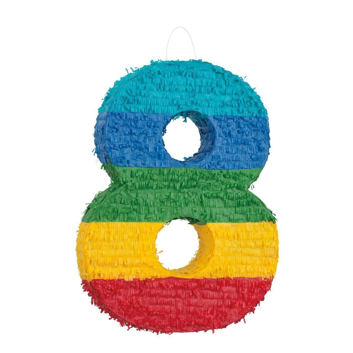 Buy Pinatas Number #8 Pinata sold at Party Expert