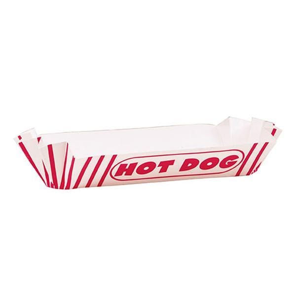 Buy Plasticware Hot Dog Tray 8/pkg. sold at Party Expert
