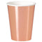 Buy Plasticware Rose Gold - Cups 12 Oz. 8/pkg sold at Party Expert
