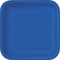 Buy Plasticware Square Paper Plates 7 In. - Royal Blue 16/pkg. sold at Party Expert