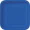 Buy Plasticware Square Paper Plates 7 In. - Royal Blue 16/pkg. sold at Party Expert