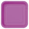 Buy Plasticware Square Paper Plates 9 In. - Pretty Purple 14/pkg. sold at Party Expert