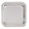Buy Plasticware Square Plates 7 In. 8/pkg.- Silver sold at Party Expert