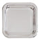 Buy Plasticware Square Plates 7 In. 8/pkg.- Silver sold at Party Expert