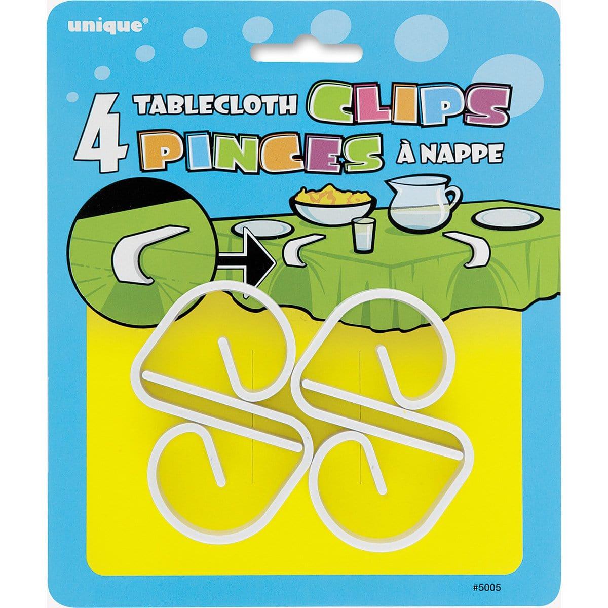 Buy Plasticware Table Cover Clips 4/pkg. sold at Party Expert