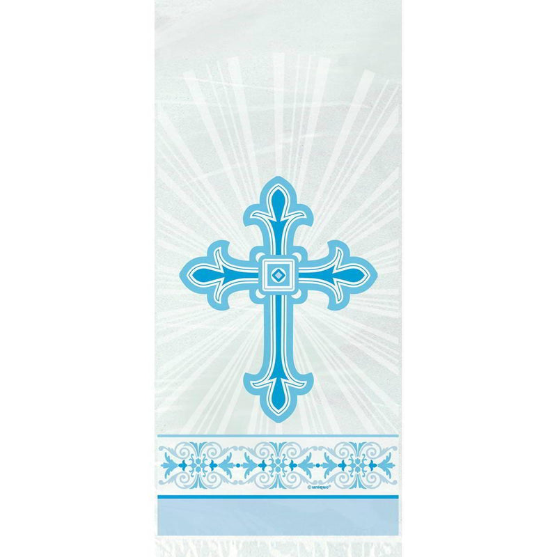 Buy Religious Blue Radiant Cross - Cello Bags 20/pkg. sold at Party Expert