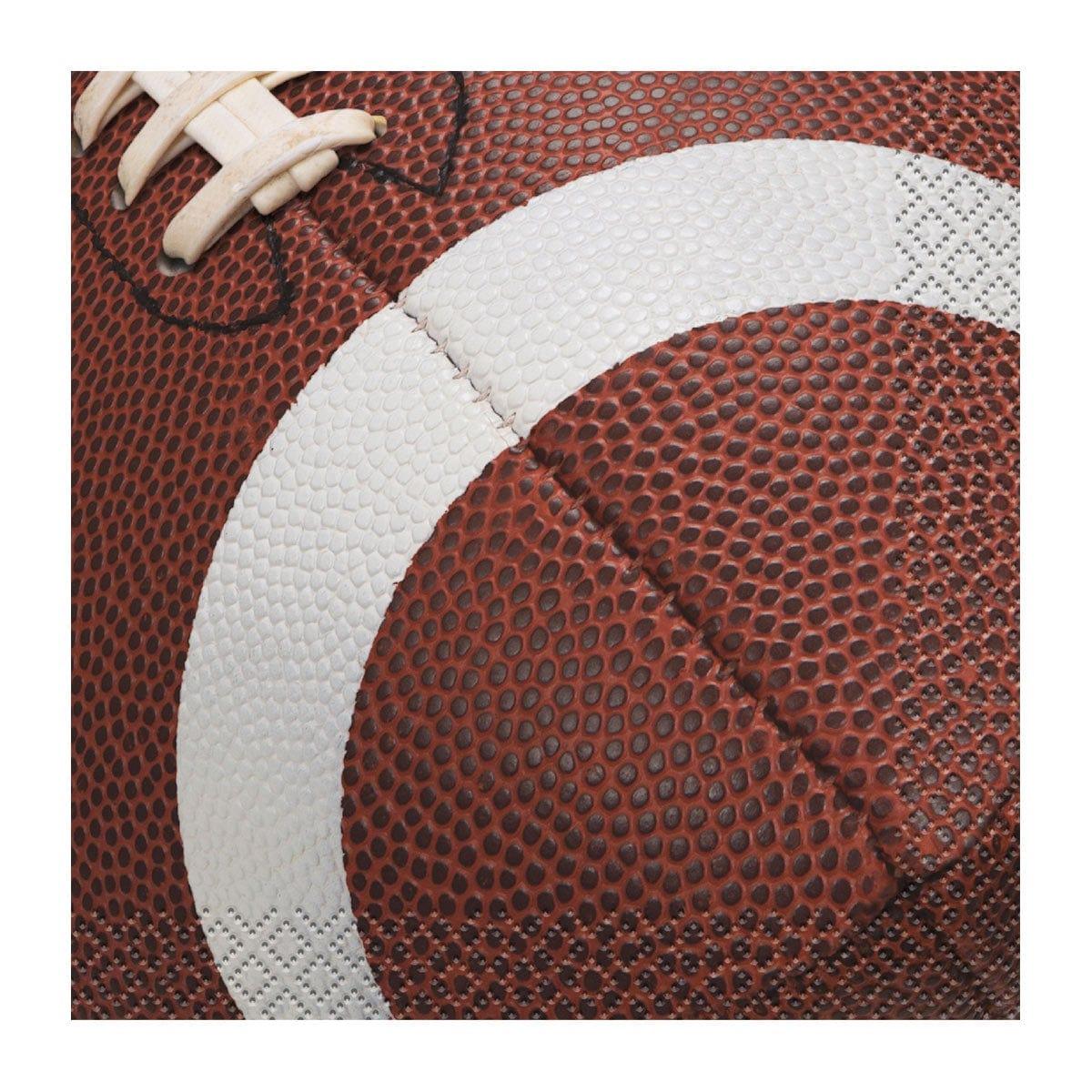 UNIQUE PARTY FAVORS Superbowl Football Party Beverage Napkins, 16 Count