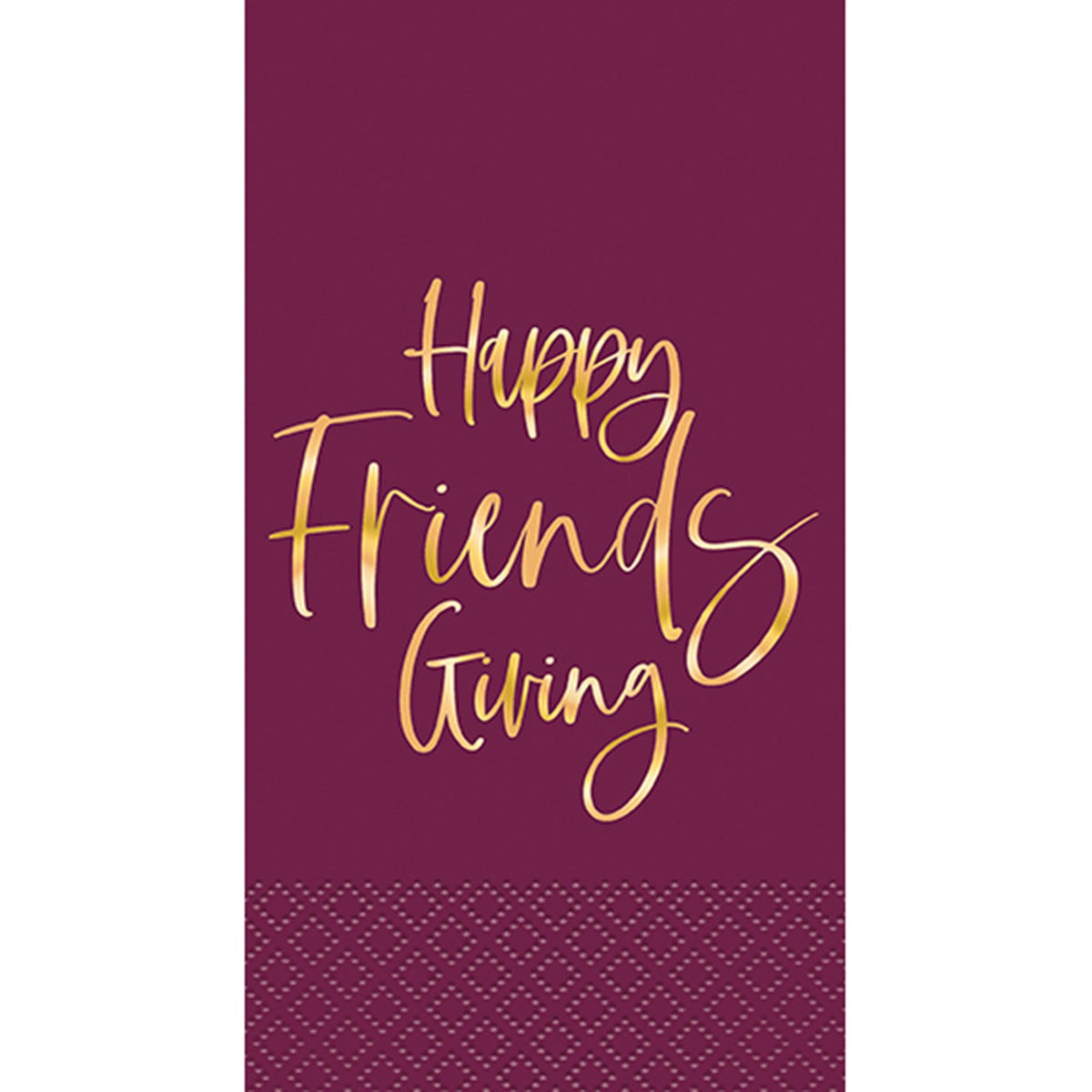 UNIQUE PARTY FAVORS Thanksgiving Friendsgiving Guest Napkins, 16 Count 011179220205