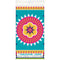 UNIQUE PARTY FAVORS Theme Party Boho Fiesta Plastic Table Cover, 54 x 84 in