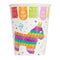 Buy Theme Party Mexican Fiesta Paper Cups 9 Ounces, 8 per Package sold at Party Expert