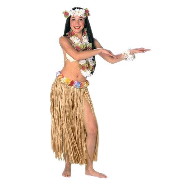 Buy Theme Party Natural Luau Hula Skirt for Adults sold at Party Expert