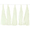 Buy Decorations Tassels Garland Silk Paper Assembled 10/Pkg - Ivory sold at Party Expert
