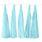 Buy Decorations Tassels Garland Silk Paper Assembled 10/Pkg - Light Blue sold at Party Expert