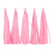 Buy Decorations Tassels Garland Silk Paper Assembled 10/Pkg - Light Pink sold at Party Expert