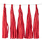 Buy Decorations Tassels Garland Silk Paper Assembled 10/Pkg - Red sold at Party Expert