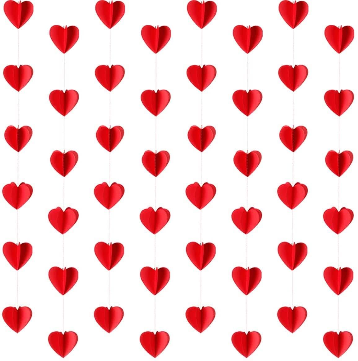 WEIFANG MAYSHINE IMPORT & EXPORT Co., Valentine's Day Valentines Day Hanging Heart On String