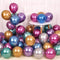 Buy Balloons Assorted Color Latex Balloon 12 Inches, Chrome Collection, 15 Count sold at Party Expert