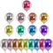 Buy Balloons Assorted Color Latex Balloon 12 Inches, Chrome Collection, 15 Count sold at Party Expert