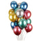 Buy Balloons Assorted Latex Balloon 12 Inches, Chrome Collection, 72 Count sold at Party Expert