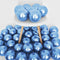 Buy Balloons Blue Latex Balloon 5 Inches, Chrome Collection, 100 Count sold at Party Expert