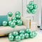 Buy Balloons Green Latex Balloon 12 Inches, Chrome Collection, 15 Count sold at Party Expert