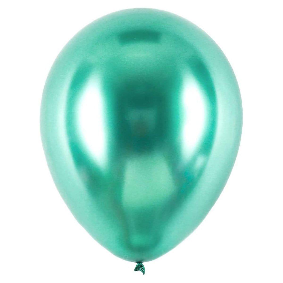 Buy Balloons Green Latex Balloon 5 Inches, Chrome Collection, 100 Count sold at Party Expert