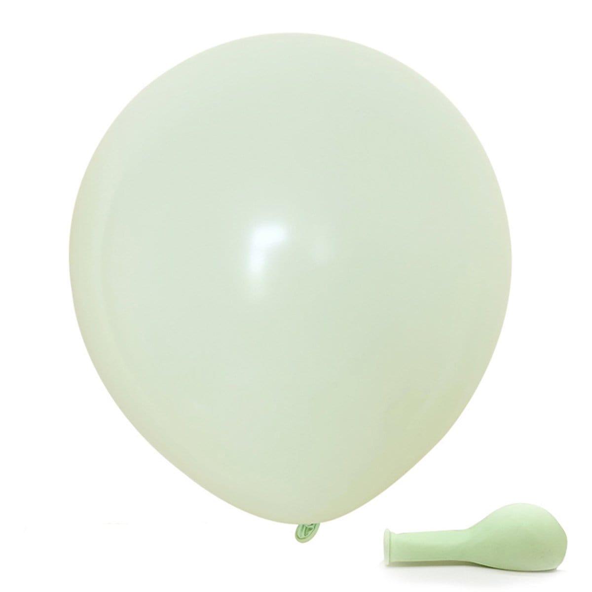Buy Balloons Green Latex Balloon 5 Inches, Macaroon Collection, 100 Count sold at Party Expert