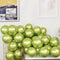 Buy Balloons Light Green Latex Balloon 12 Inches, Chrome Collection, 72 Count sold at Party Expert