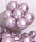 WIDE OCEAN INTERNATIONAL TRADE BEIJING CO., LTD Balloons Light Purple Latex Balloon 12 Inches, Chrome Collection, 15 Count 810064198571