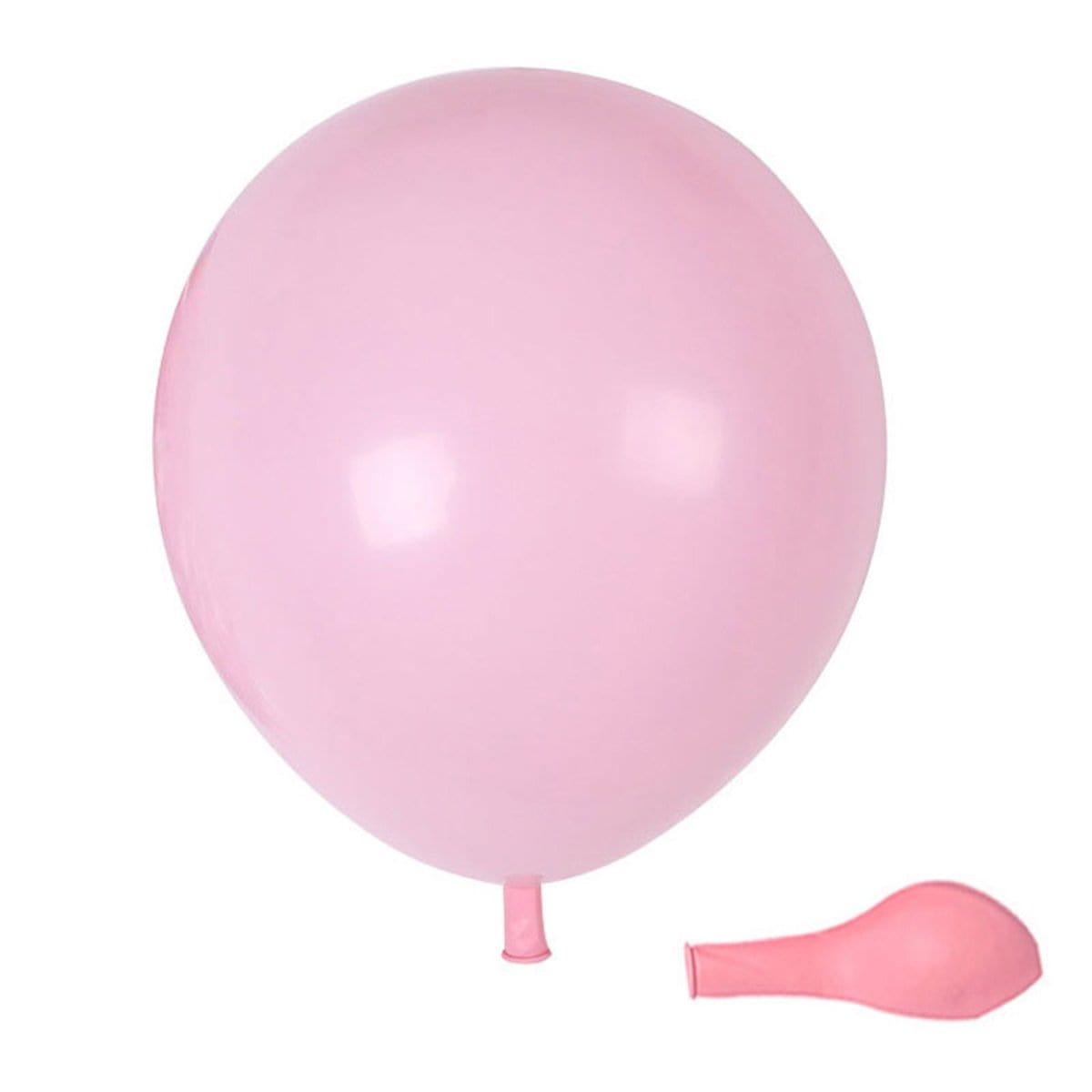 Buy Balloons Pink Latex Balloon 5 Inches, Macaroon Collection, 100 Count sold at Party Expert