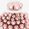 Buy Balloons Rosegold Latex Balloon 5 Inches, Chrome Collection, 100 Count sold at Party Expert