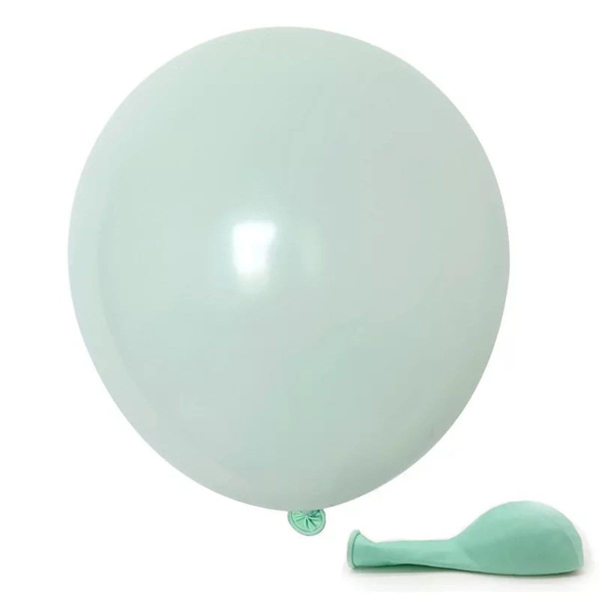 Buy Balloons Tiffany Blue Latex Balloon 12 Inches, Macaroon Collection, 72 Count sold at Party Expert