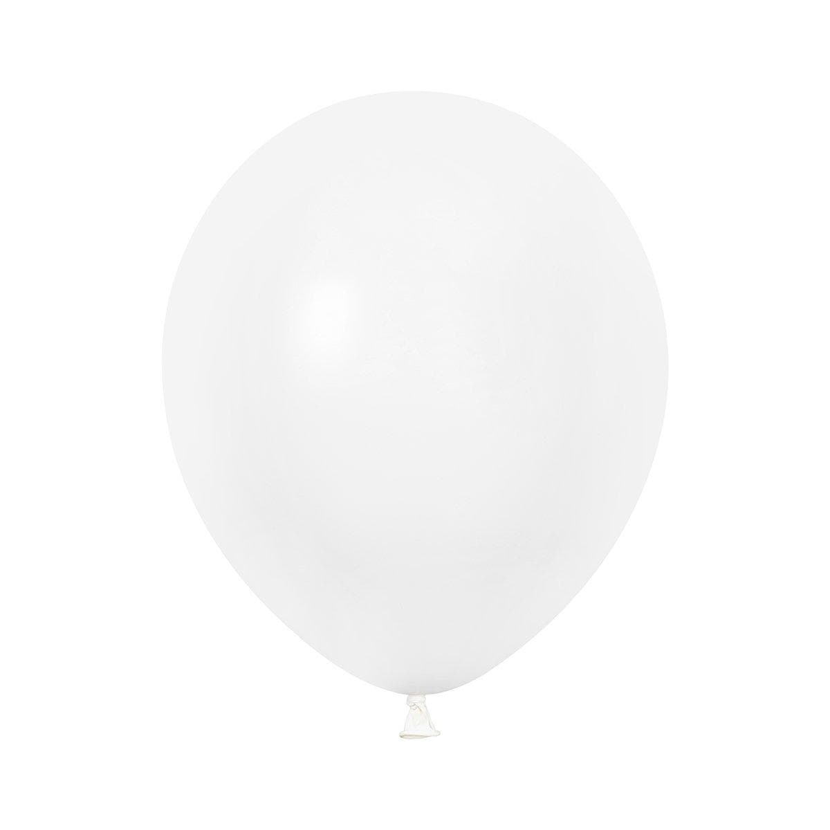Lot De 50 Ballons En Latex Blanc Mat 30 Cm (12 Pouces) - Pour Décoration Fête, Mariage, Anniversaire, Baby Shower