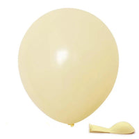 Buy Balloons Yellow Latex Balloon 5 Inches, Macaroon Collection, 100 Count sold at Party Expert
