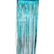 Buy Decorations Caribbean Blue Foil Fringe Curtain sold at Party Expert