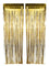 WIDE OCEAN INTERNATIONAL TRADE BEIJING CO., LTD Decorations Gold Foil Fringe Curtain, 2 Count 810064199943