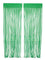 WIDE OCEAN INTERNATIONAL TRADE BEIJING CO., LTD Decorations Green Pastel Foil Fringe Curtain, 2 Count 810077650127