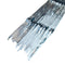 Buy Decorations Light Blue, Matte Collection, Foil Fringe Curtain, 2 Count sold at Party Expert