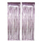 Buy Decorations Rose Gold Foil Fringe Curtain, 2 Count sold at Party Expert