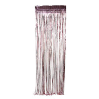 Buy Decorations Rose Gold Foil Fringe Curtain sold at Party Expert